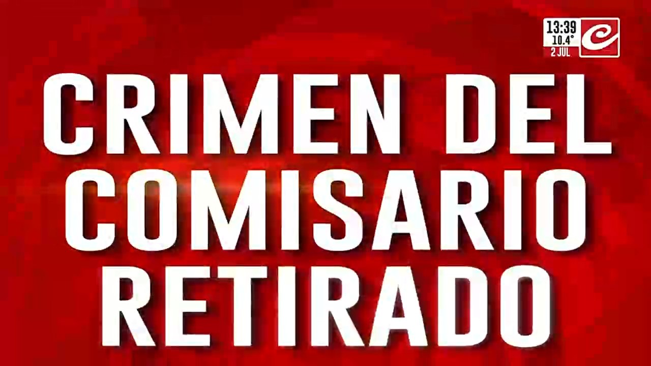 Crimen del comisario retirado: buscan intensamente a los presuntos asesinos