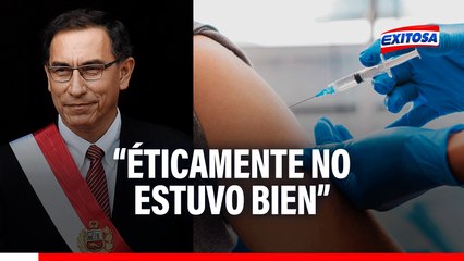 Hernando Cevallos sobre vacunación de Martín Vizcarra contra la Covid-19 en el 2020: "Éticamente no estuvo bien"