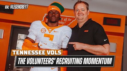 The Volunteers' recruiting momentum picks up major steam