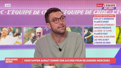 Verstappen aurait donné son accord pour rejoindre Mercedes ! - L'Équipe de Choc - extrait