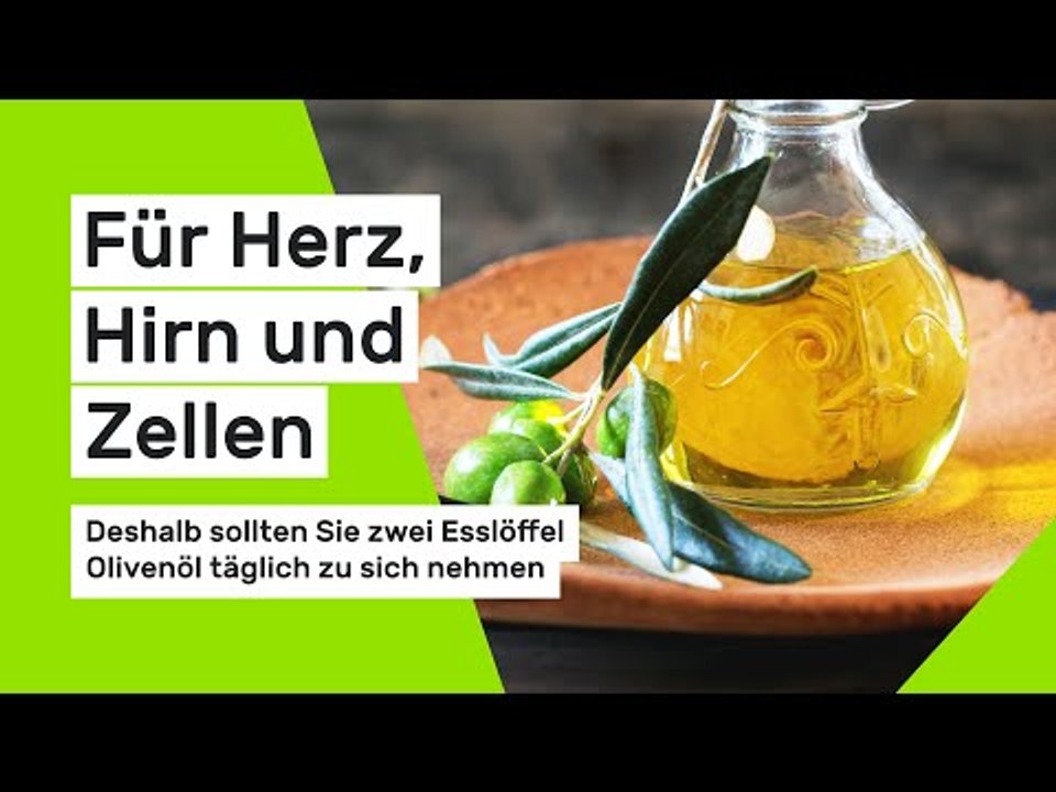 Für Herz, Hirn und Zellen: Deshalb sollten Sie zwei Esslöffel Olivenöl täglich zu sich nehmen