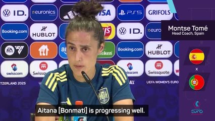 Bonmati making 'positive progress' after health scare - Tome