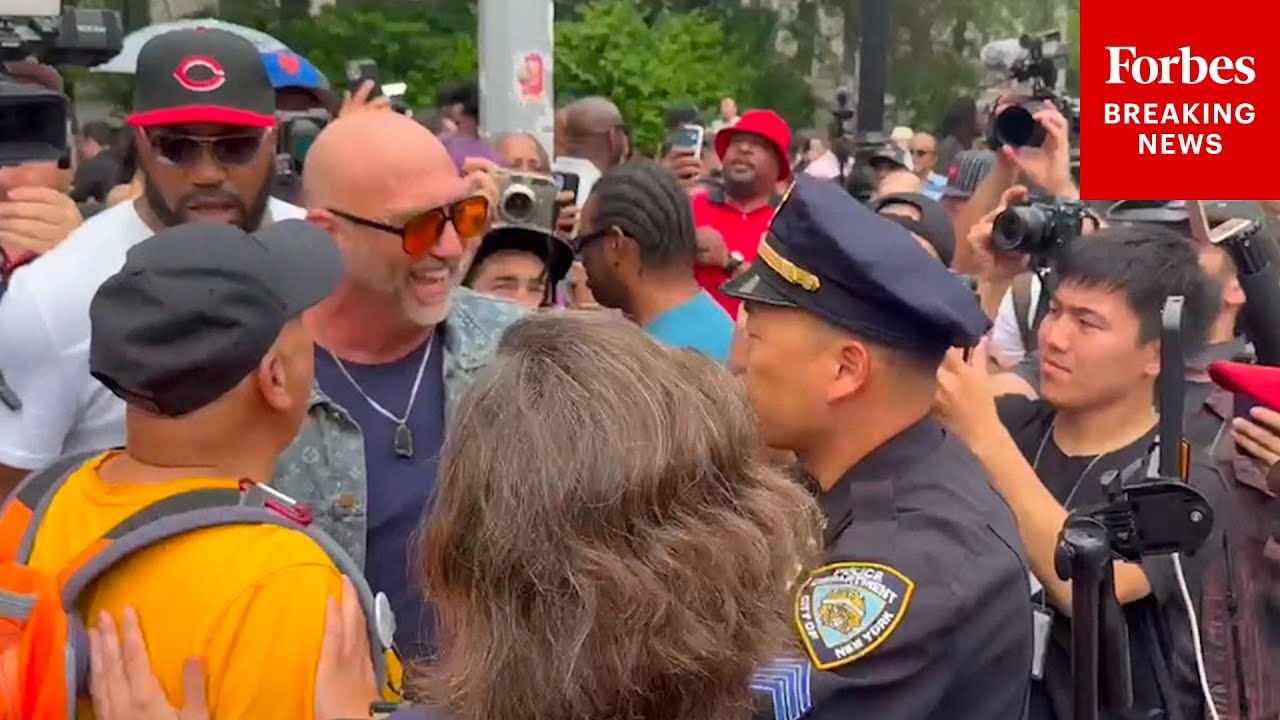 Pro-Sean ‘Diddy’ Combs Demonstrators Chant ‘Let Puffy Go’ Outside NYC Courthouse Following Verdict