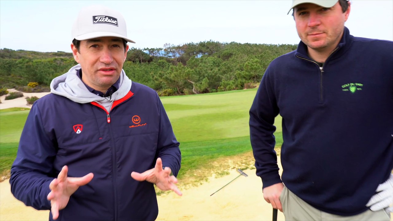 Objectif green : Le chip en descente - Golf - Technique