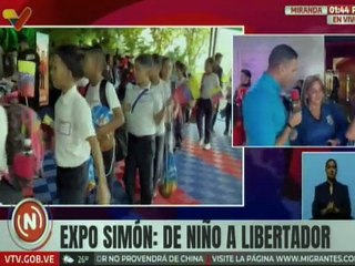 Miranda | "Expo Simón de Niño a Libertador": Experiencia interactiva que cautiva a toda la familia
