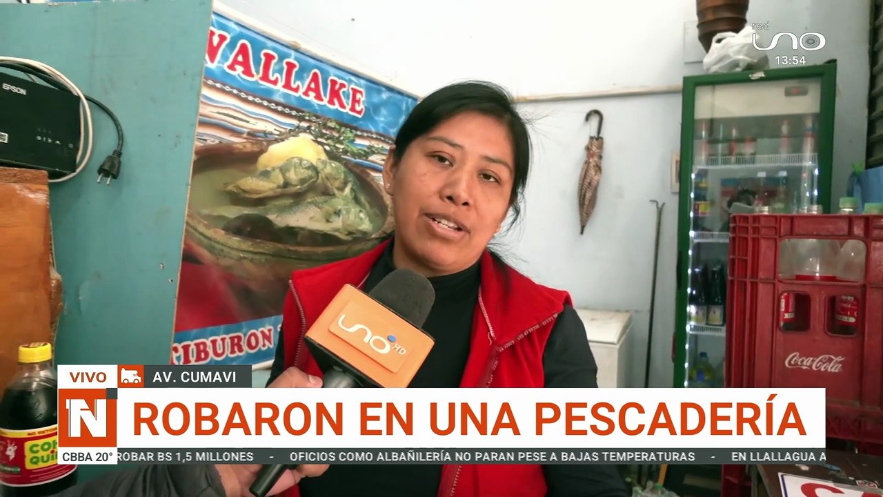 ROBARON EN UNA PESCADERÍA