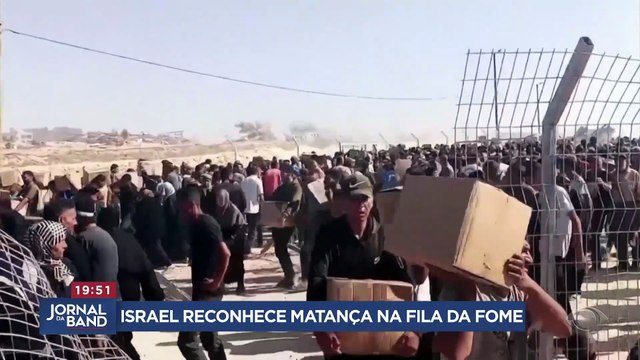 Israel reconhece ataques na fila da fome na Faixa de gaza