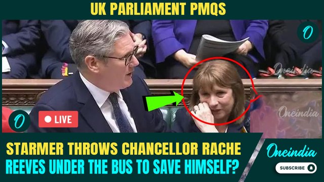 Keir Starmer Vs Badenoch UK Parliament| Reeves Cries During PMQs As Starmer Struggles To Defend Her