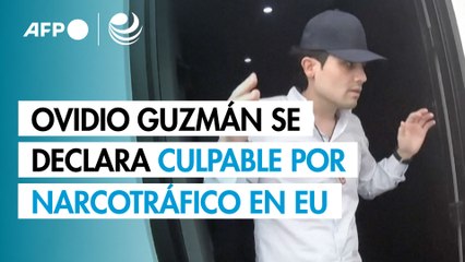 Ovidio Guzmán se declara culpable por narcotráfico en Estados Unidos
