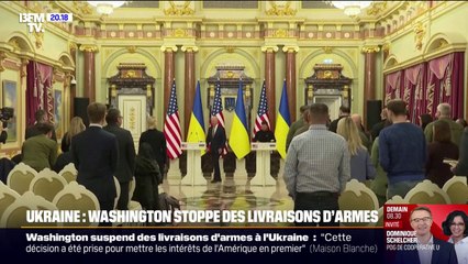 Ukraine: Volodymyr Zelensky affirme que Kiev et Washington "clarifient les détails" du soutien militaire américain