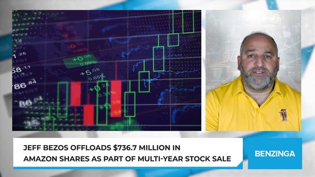 Jeff Bezos Offloads $736.7 Million In Amazon Shares As Part Of Multi-Year Stock Sale