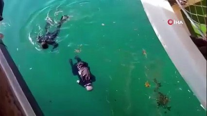 Akülü sandalyesi ile gelip kendini denize bıraktı! Cesedi ertesi gün bulundu