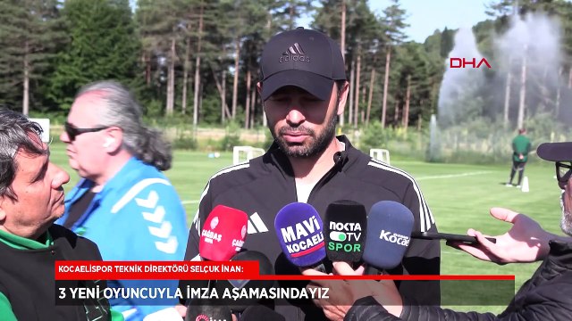Kocaelispor Teknik Direktörü Selçuk İnan'dan transfer açıklaması