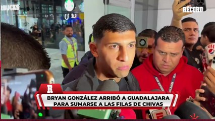 Bryan González arribó a Guadalajara para sumarse a las filas de Chivas