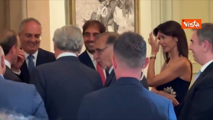 4 Luglio, La Russa a Villa Taverna incontra l'Ambasciatore Usa Fertitta