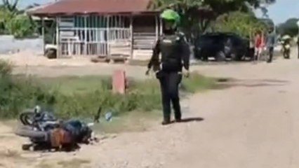 Dispararon con fusil contra una patrulla de la Policía en Gamarra, Cesar: esto se sabe