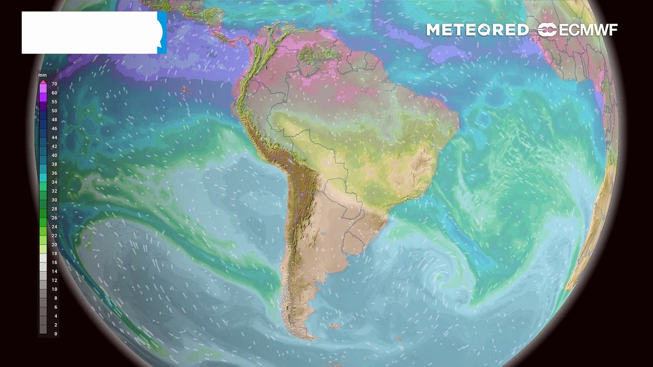 Desde el sábado (05) ciclón extratropical llega con lluvias a Chile