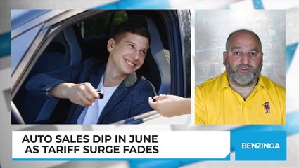 Auto Sales Dip In June As Tariff Surge Fades