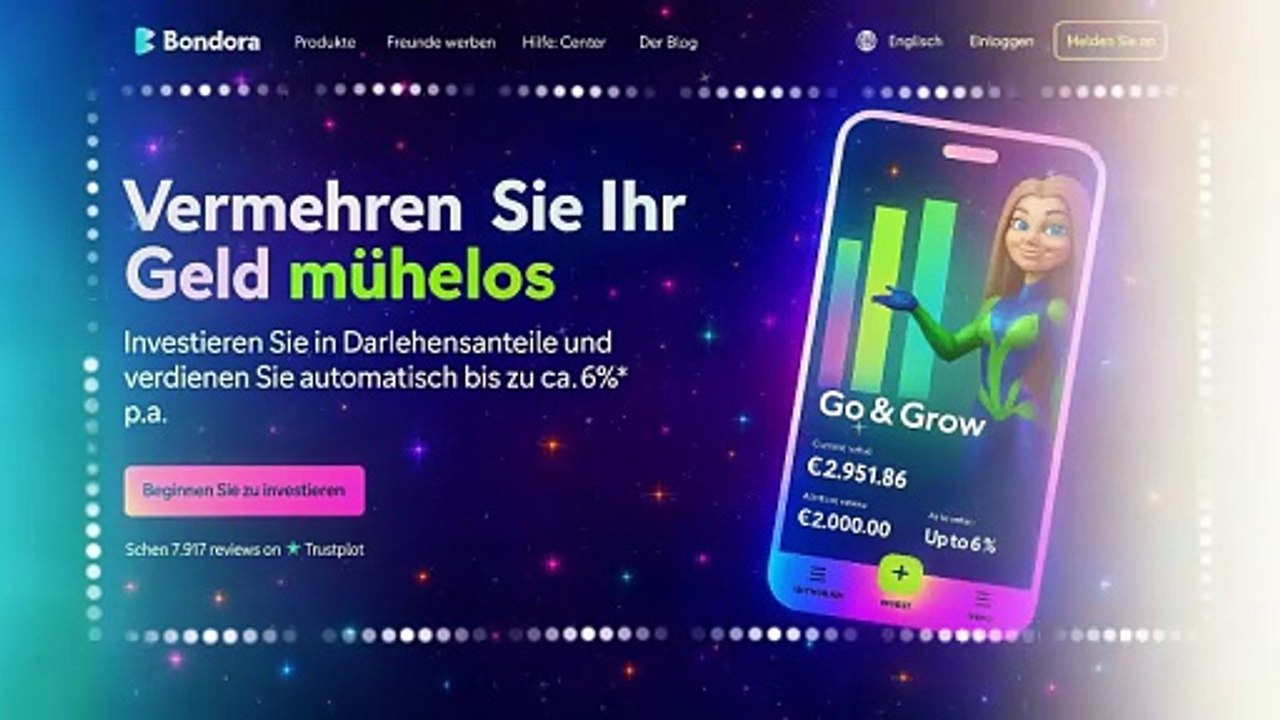 Vermehren Sie Ihr Geld mühelos.