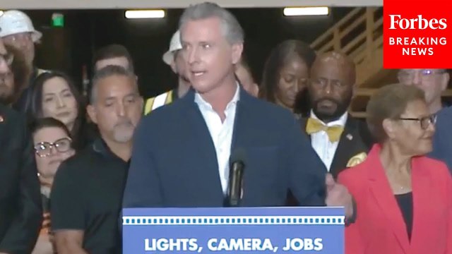 Gov. Gavin Newsom Announces Major Tax Credit For California's Film And TV Industry