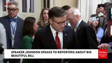 Speaker Johnson Gives Update On Effort To Pass Big Beautiful Bill