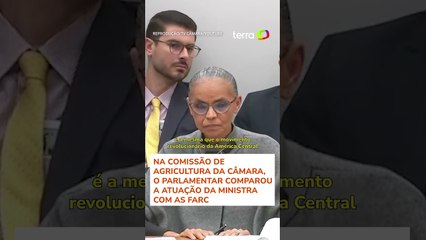 Deputado compara 'retórica' de Marina Silva à usada pelo Hamas e Hezbollah em sessão Câmara #shorts