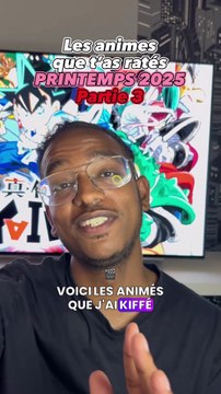 Top animés printemps 2025 partie 3