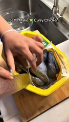 Cooking curry chicken not just any curry chicken.