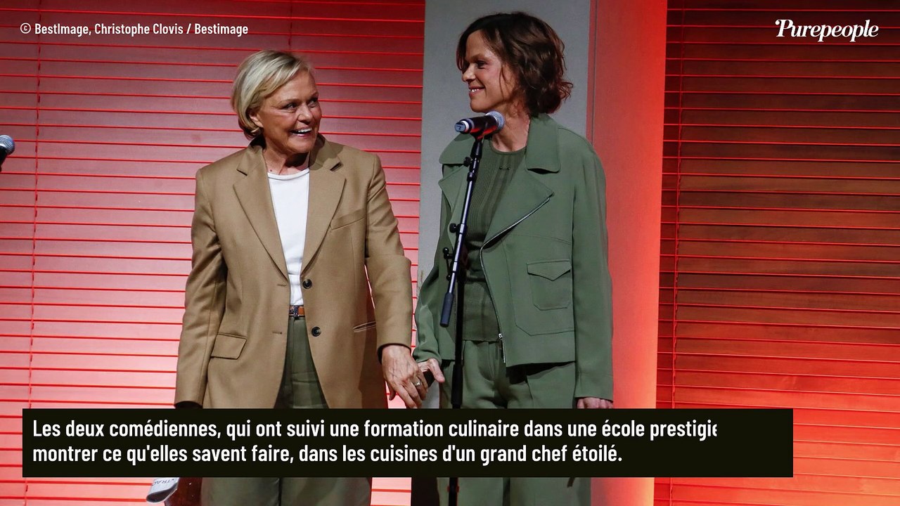 Muriel Robin et sa femme Anne Le Nen de retour à la télé dans un rôle dans lequel on ne les attendait pas !