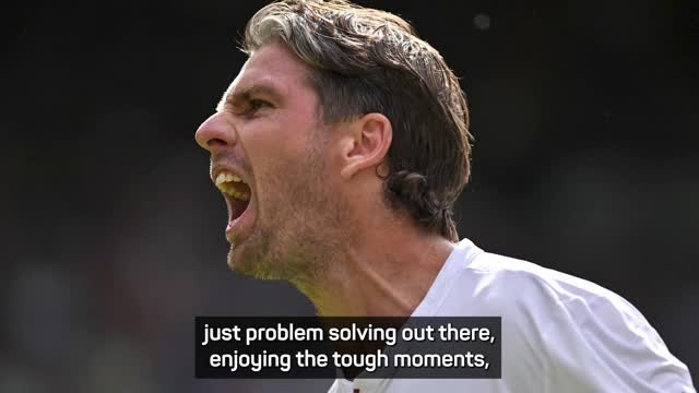 Norrie 'enjoying' the tough moments at Wimbledon