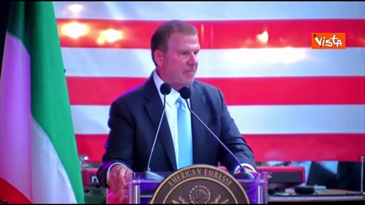 L'Ambasciatore Usa Fertitta a Roma: Italia Paese fortunato ad avere una grande leader come Meloni