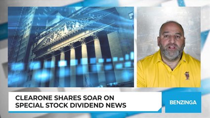 ClearOne Shares Jump 81% After Announcing Special Stock Dividend 📈