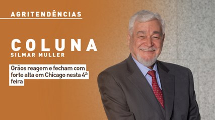 Grãos reagem e fecham com forte alta em Chicago nesta 4ª feira
