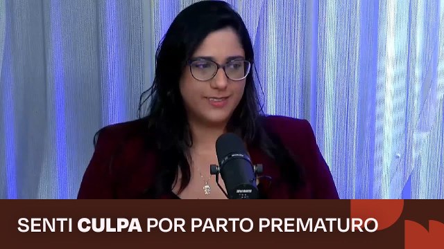 O que eu fiz de errado? , diz jornalista sobre parto prematuro