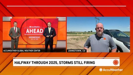 Where have the most active spots for tornadoes been so far in 2025?