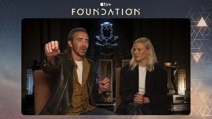 Lee Pace and Laura Birn talk Foundation Season 3