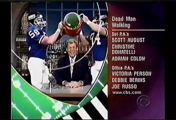 Dead Man Walking CBS Split Screen Credits