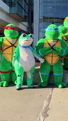 ninja turtles cosplay live action complete movie vlog new 2025 pizza skateboard