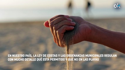 Multas de 60.000 euros por el gesto que hacemos todos en las playas de España