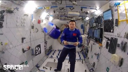 Chinese Astronauts Test 'Intelligent Flight Robot,' Check On Fruit Flies