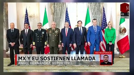 De la Fuente y Marco Rubio sostienen llamada; reafirman compromiso contra el crimen organizado