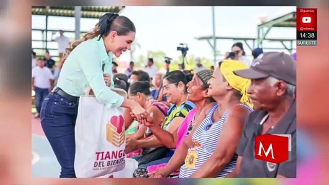 Guerrero: Evelyn Salgado entrega apoyos a afectados tras huracán ‘Erick’