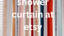 Best shower curtain at etsy