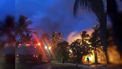 Incendio afecta área de Cap Cana este miércoles
