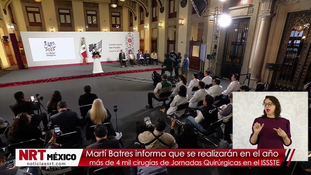 Se realizarán en el año más de 4 mil cirugías de Jornadas Quirúrgicas en el ISSSTE: Martí Batres