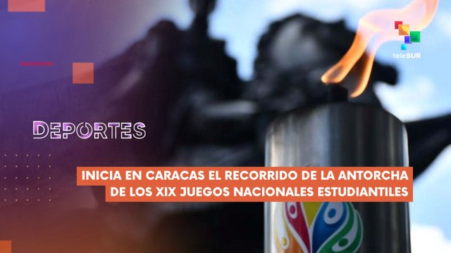 Se llevó a cabo el recibimiento del fuego patrio de los XIX Juegos Deportivos Nacionales Estudiantiles de Venezuela DEPORTES TE LO CUENTO 02-07-2025