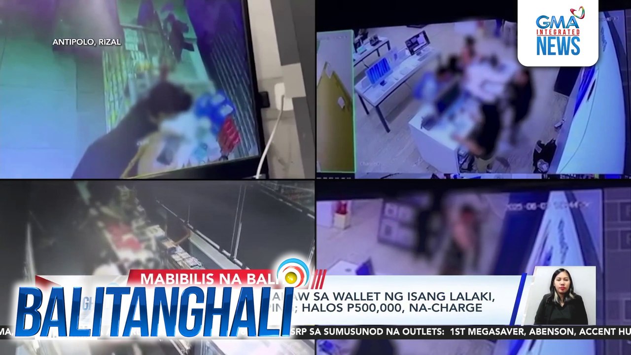 Credit cards na ninakaw sa wallet ng isang lalaki, ginamit pang-shopping; halos P500,000, na-charge sa biktima | Balitanghali