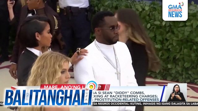 American Music Mogul na si Sean Diddy Combs, acquitted sa sex trafficking at racketeering charges; guilty sa mas mababang prostitution-related offenses | Balitanghali