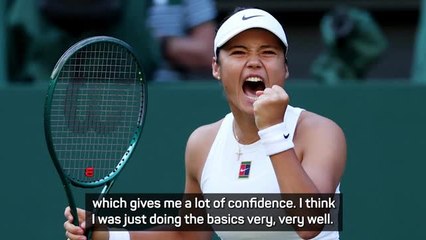 Raducanu feeling in good shape for meeting with top seed Sabalenka