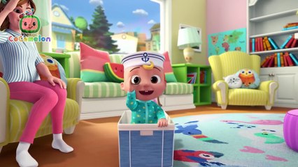 Row Row Row Your Boat (Sea Adventure Edition! ⛵) _ CoComelon Nursery Rhymes & Kids Songs